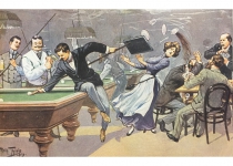 poster 'Falling Lady'