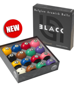 Juego de bolas de billar ARAMITH Tournament BLACK con tecnología Duramith ™